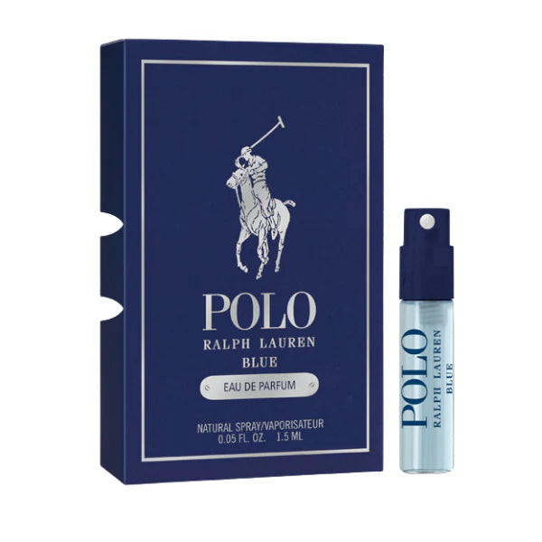 Ralph Lauren Polo Blue Eau De Parfum 1.2ml Carded Sample Vial (m)