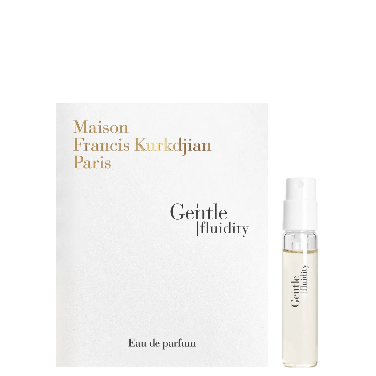 Maison Francis Kurkdjian Paris Gentle Fluidity Silver 2ml EDP Official Carded Sample Vial (Unisex)