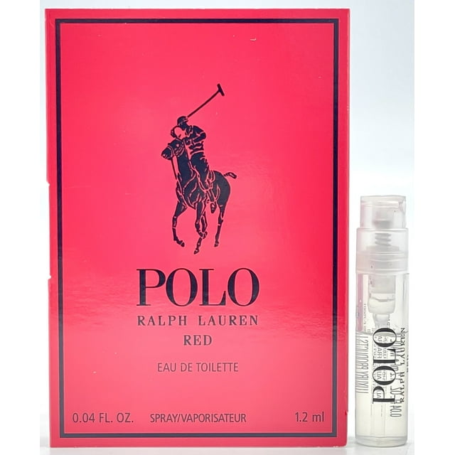 Ralph Lauren Polo Red EDT 1.2ml Carded Sample Vial