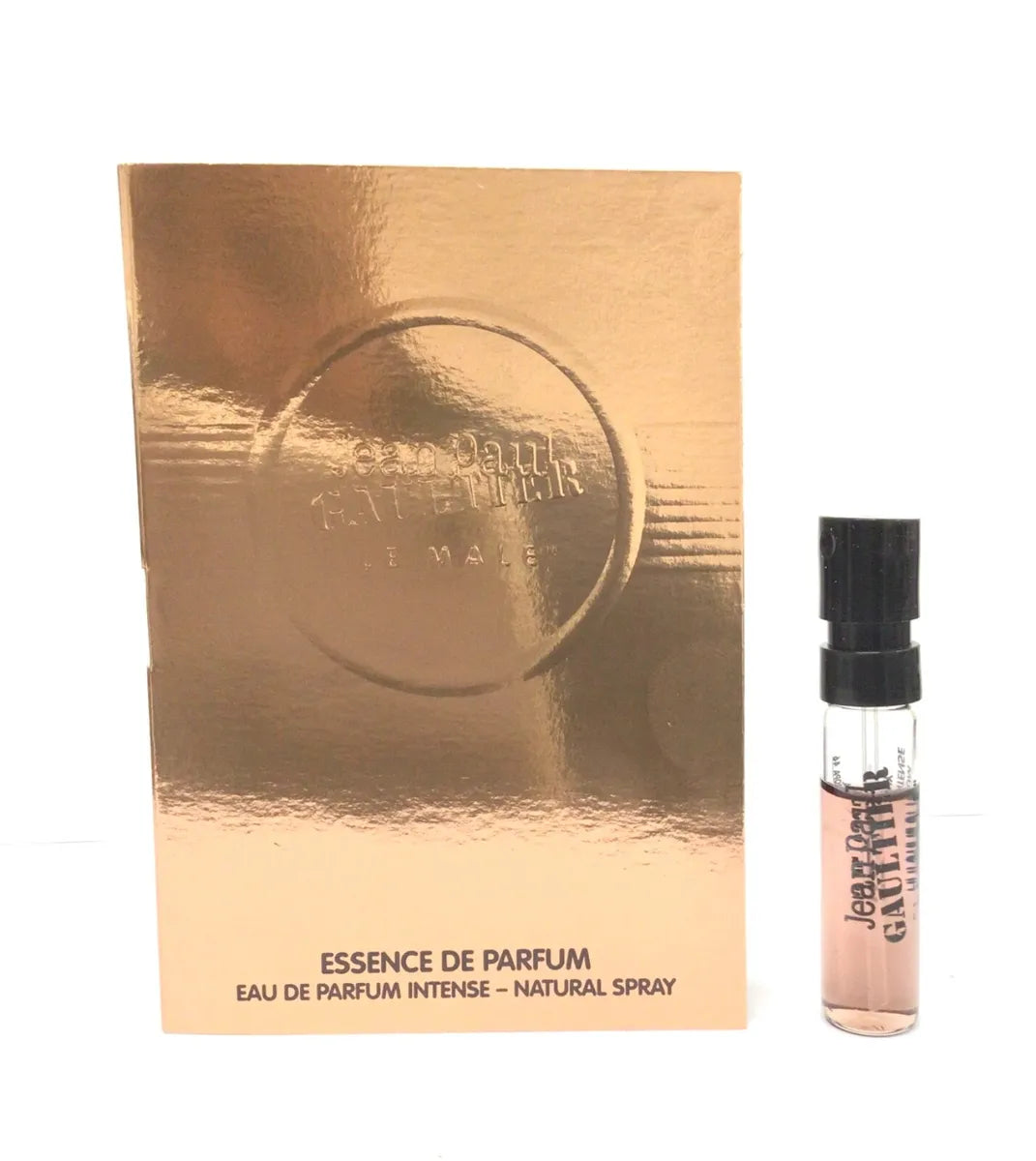 Jean Paul Gaultier Le Male Essence de Parfum 1.5ml Carded Sample Vial (m)