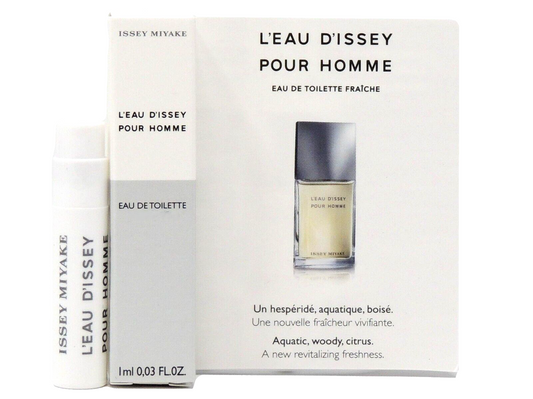 Issey Miyake L'Eau d'Issey Pour Homme Carded Sample Vial 1ml EDT