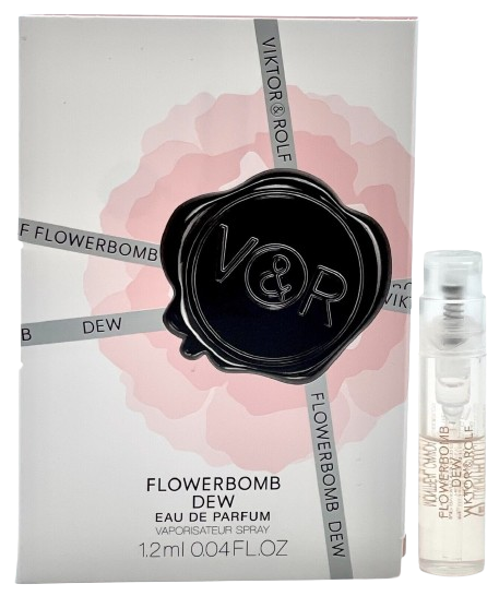 Viktor & Rolf Flowerbomb Dew Eau de Parfum 1.2ml Carded Sample Vial