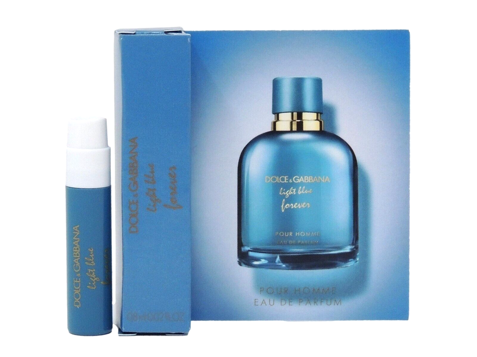 Dolce & Gabbana Light Blue Forever Pour Homme Carded Sample Vial EDP