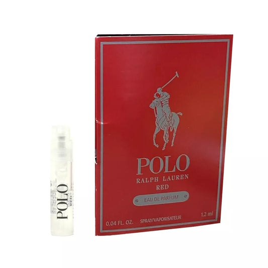 Ralph Lauren Polo Red Eau De Parfum 1.2ml Carded Sample Vial (m)