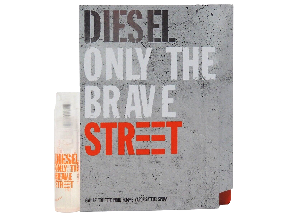 Diesel Only the Brave Street EDT 1.2ml Carded Sample Vial for Men