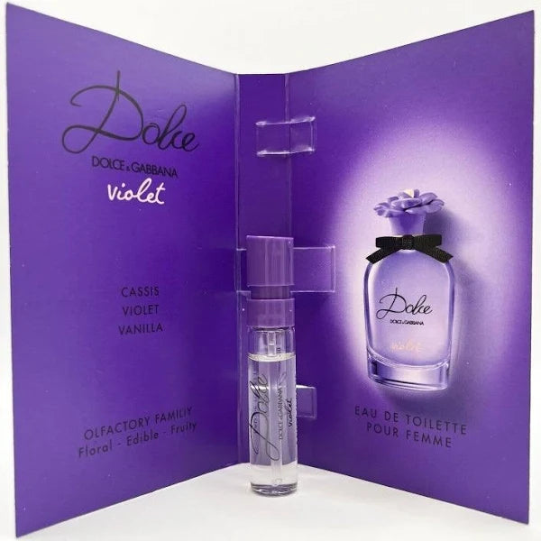 Dolce & Gabbana Dolce Violet EDT 1.5ml Carded Sample Vial (w)